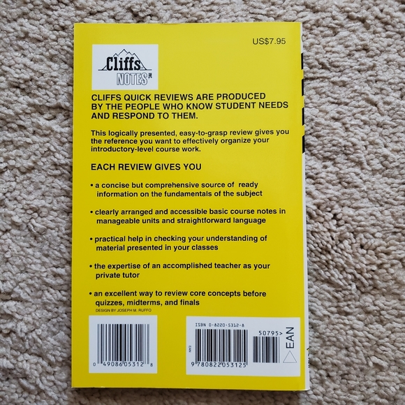 Calculus CliffsQuickReview book - Picture 2 of 2